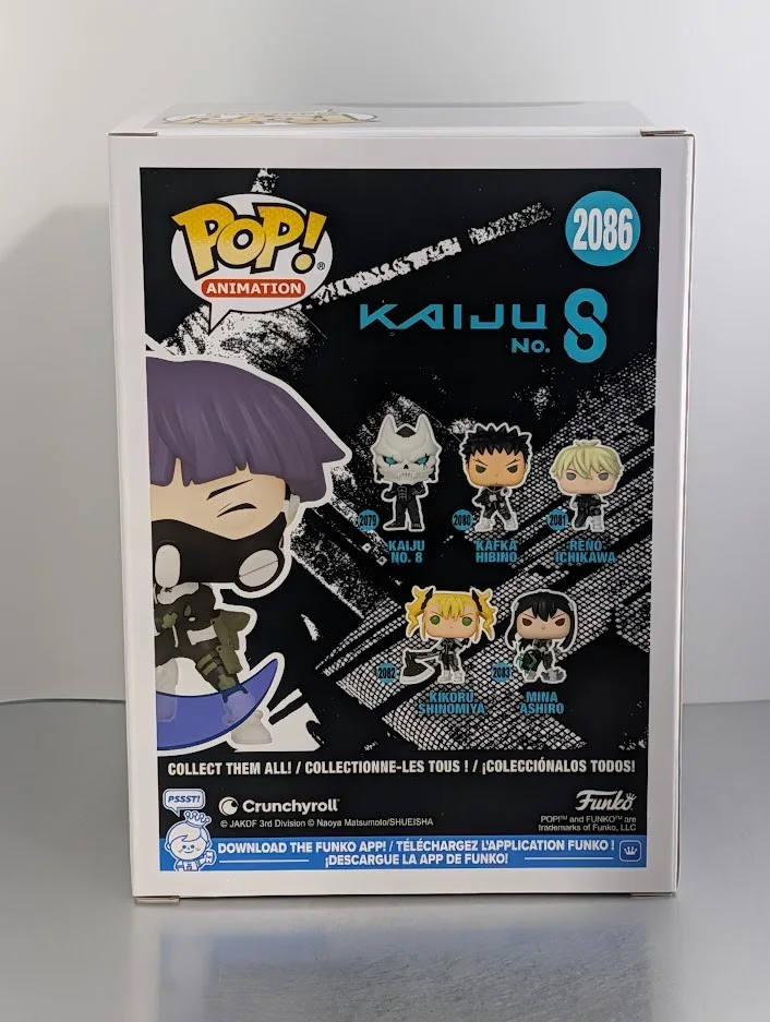 Landon McDonald — Landon McDonald Signed Doodled Funko Pop #2086 Soshiro Hoshina Kaiju No. 8, изображение 4