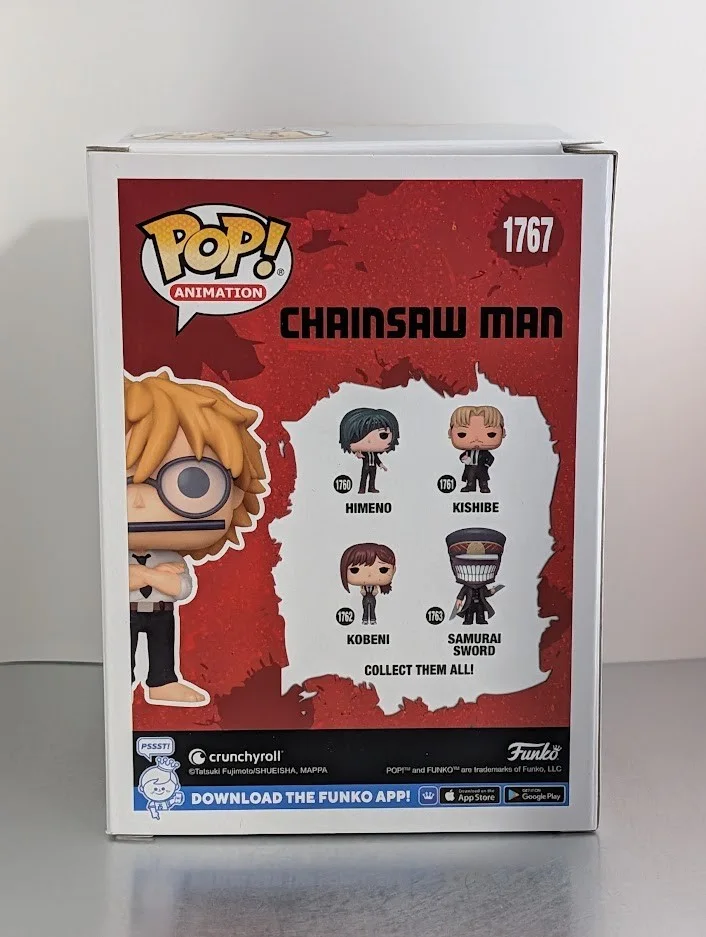 Ryan Colt Levy — Ryan Colt Levy Autographed Signed Funko Pop #1767 DENJI Chainsaw Man, изображение 3