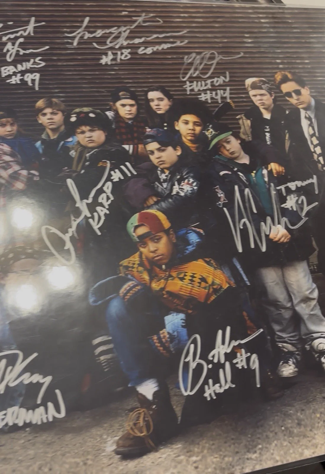 "The Mighty Ducks" 16x20 Signed Photo by 9 Cast members Multiple Insc (JSA), image 2