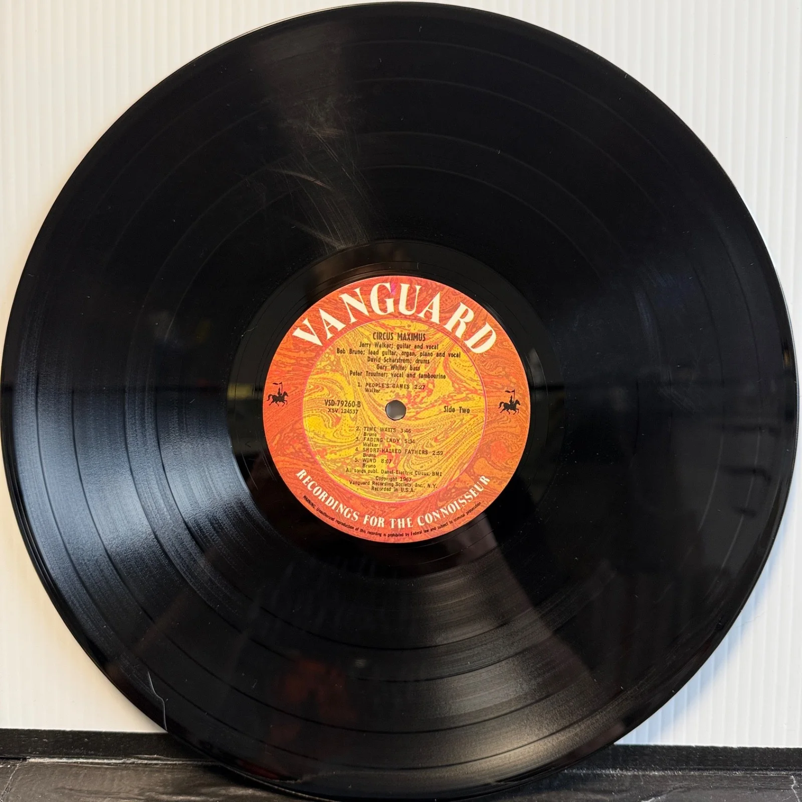 AUTOGRAPHED - CIRCUS MAXIMUS usa vinyl reissue AUTOGRAPHED BY JERRY JEFF WALKER, image 5