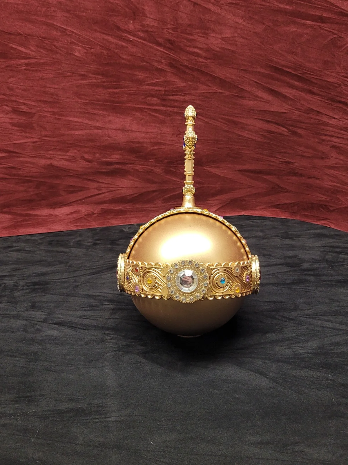 Replica Coronation Orb Royal Crown Jewels Display Collectible Figurine, изображение 2