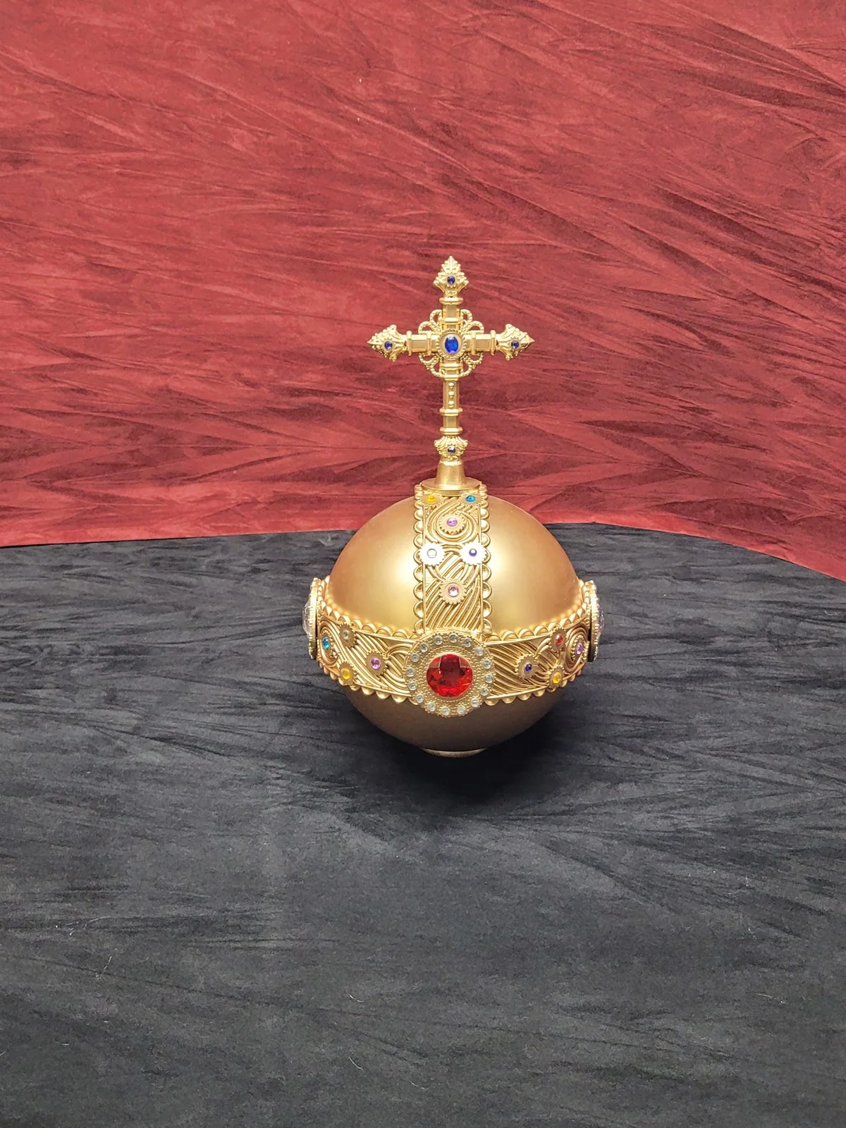 Replica Coronation Orb Royal Crown Jewels Display Collectible Figurine, изображение 5