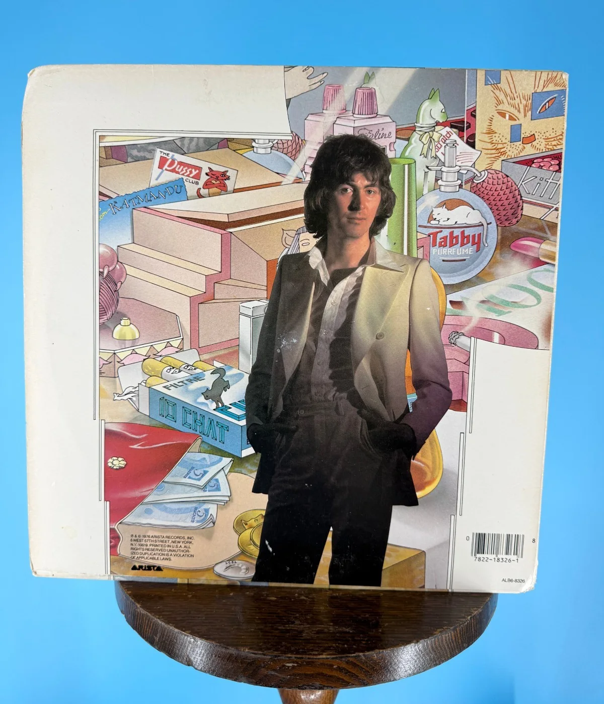 Al Stewart Signed Year of the Cat 1976 12" LP Arista ALB6-8326 ALA Authenticated, изображение 4