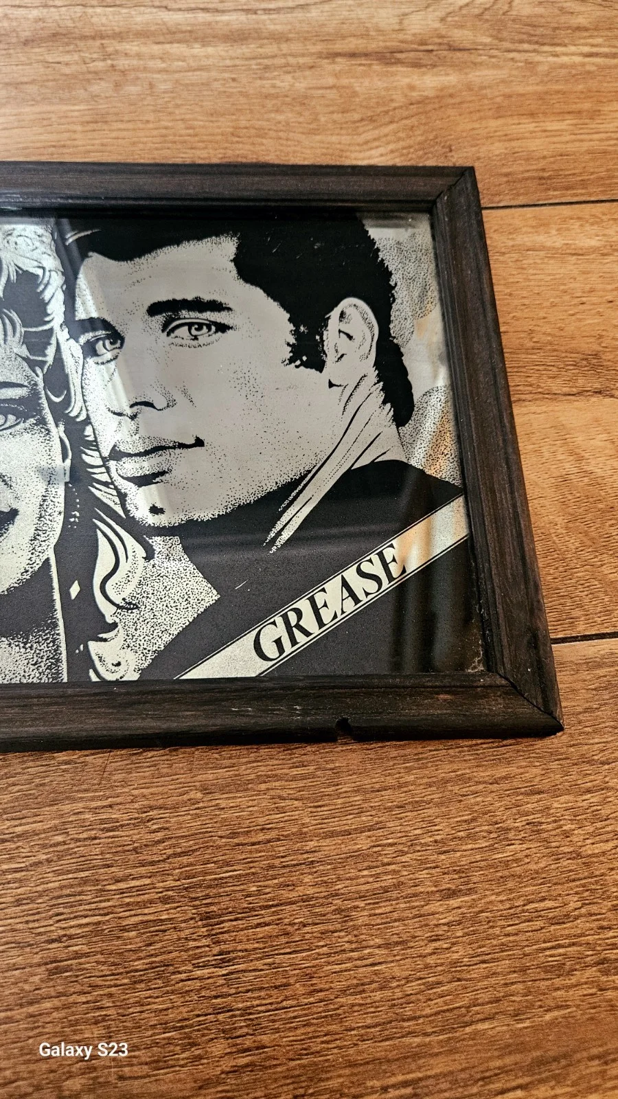 Vintage Grease Danny & Sandy mirror picture - retro decor, изображение 4