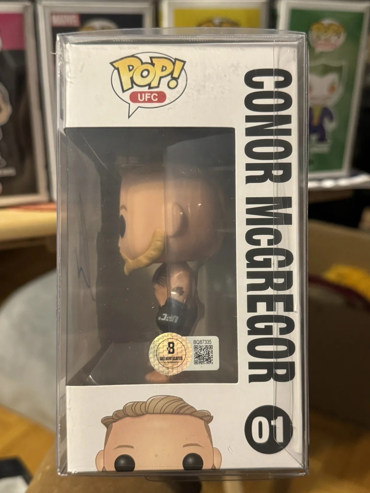 Conor McGregor — Conor McGregor Signed Autographed UFC Funko Beckett COA, image 2