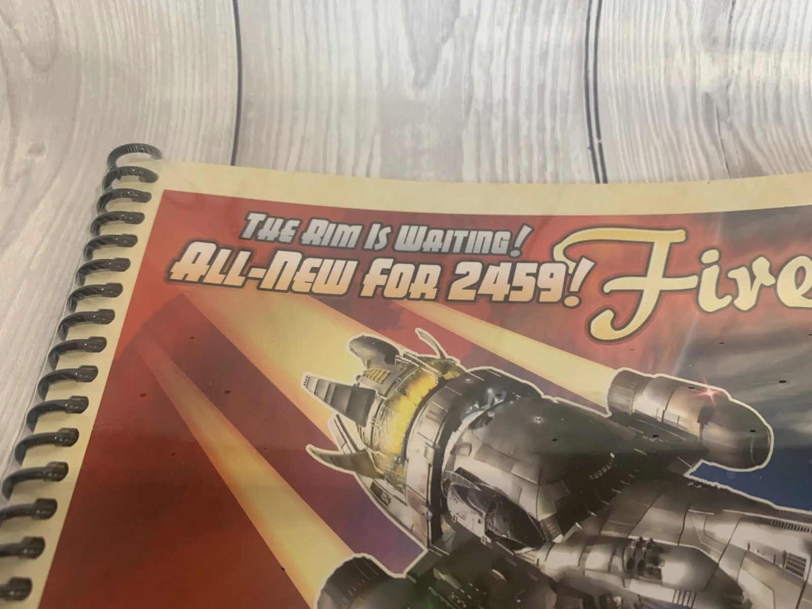 Firefly Loot Crate Firefly Spacecraft Sales Hip Flask and Pamphlet, image 3