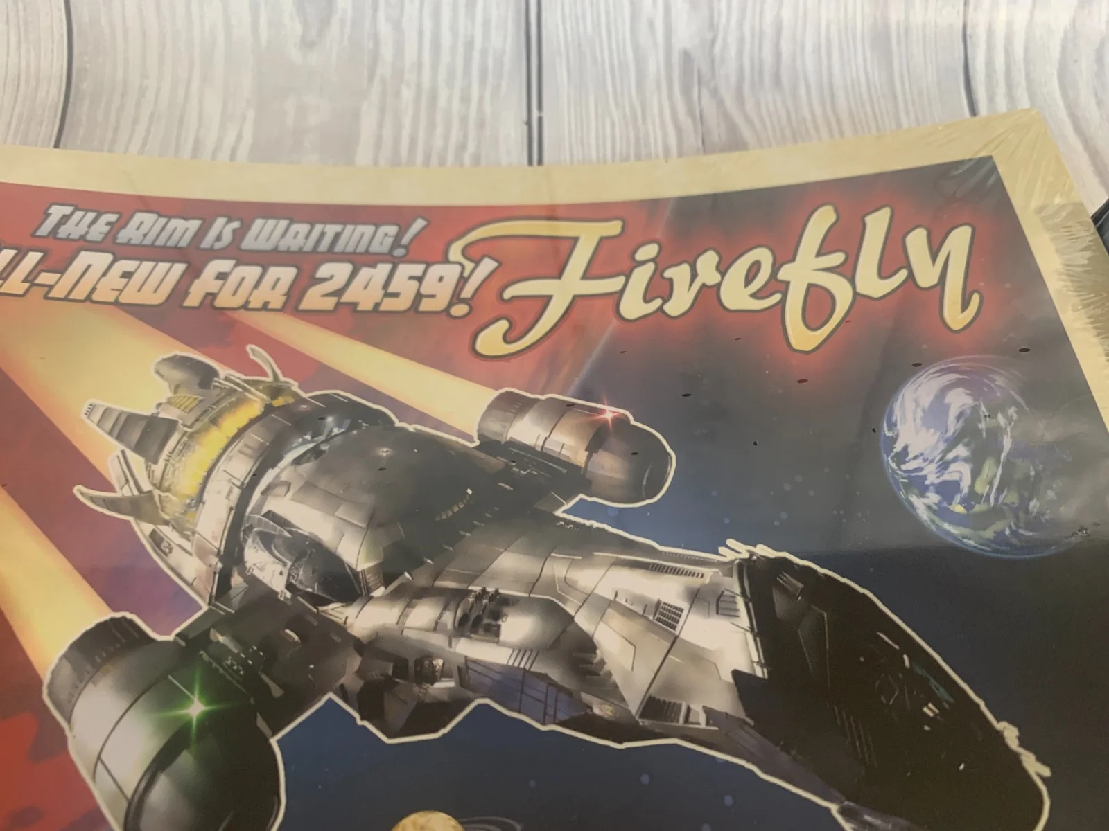 Firefly Loot Crate Firefly Spacecraft Sales Hip Flask and Pamphlet, image 4