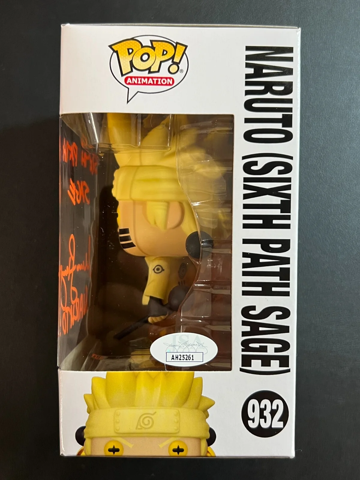 Maile Flanagan — Funko POP! Anime #932 Naruto Sixth Path Sage SIGNED by Malie Flanagan w/ JSA COA, image 5