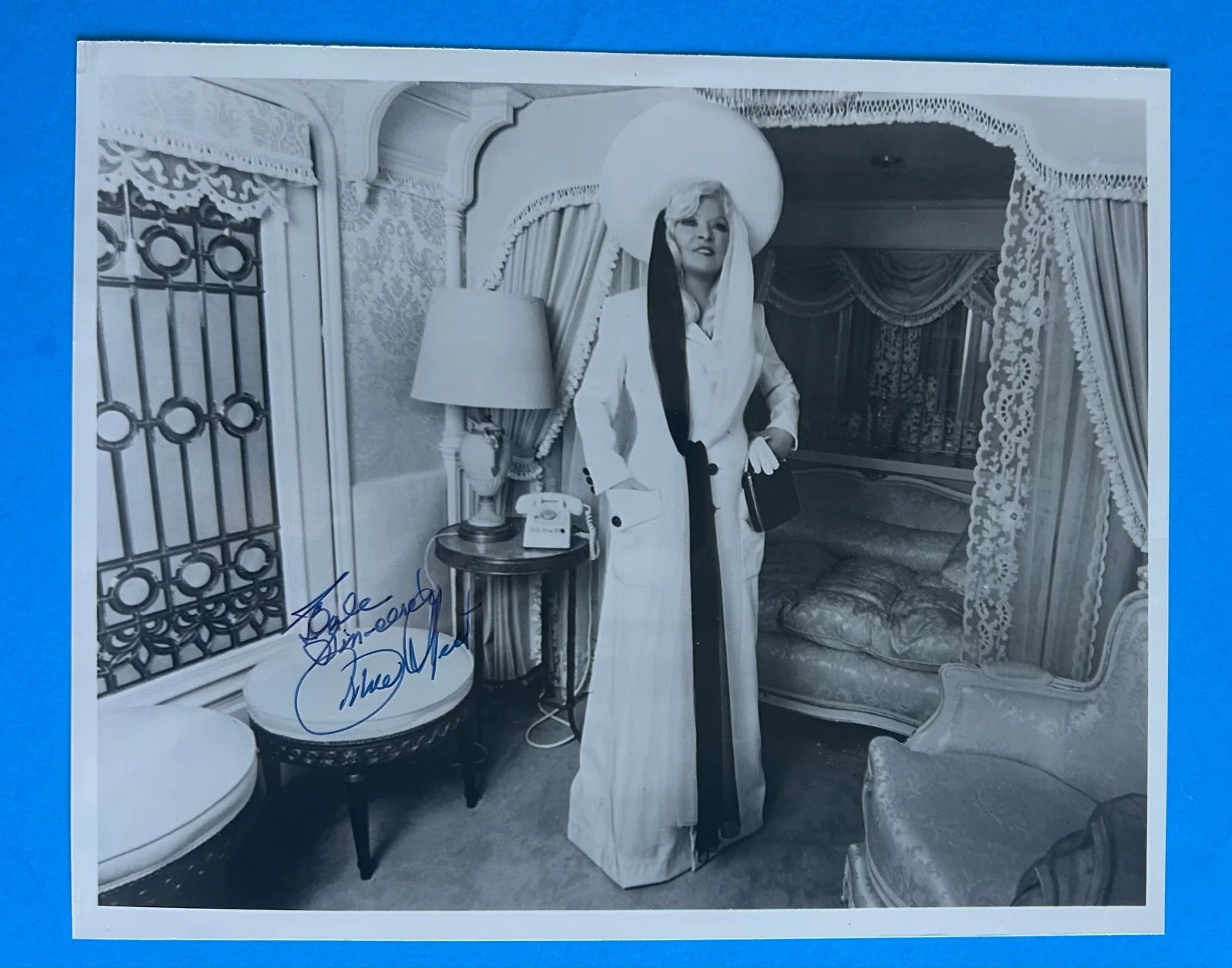 Mae West — Mae West (Myrna Breckinridge) Boldly Hand Autographed Signed Photograph #4