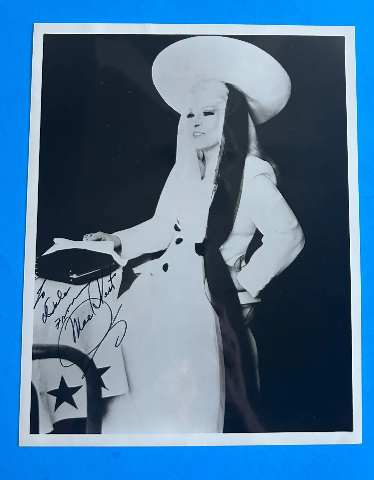 Mae West — Mae West (My Little Chickadee) Boldly Hand Autographed Signed Photograph #1