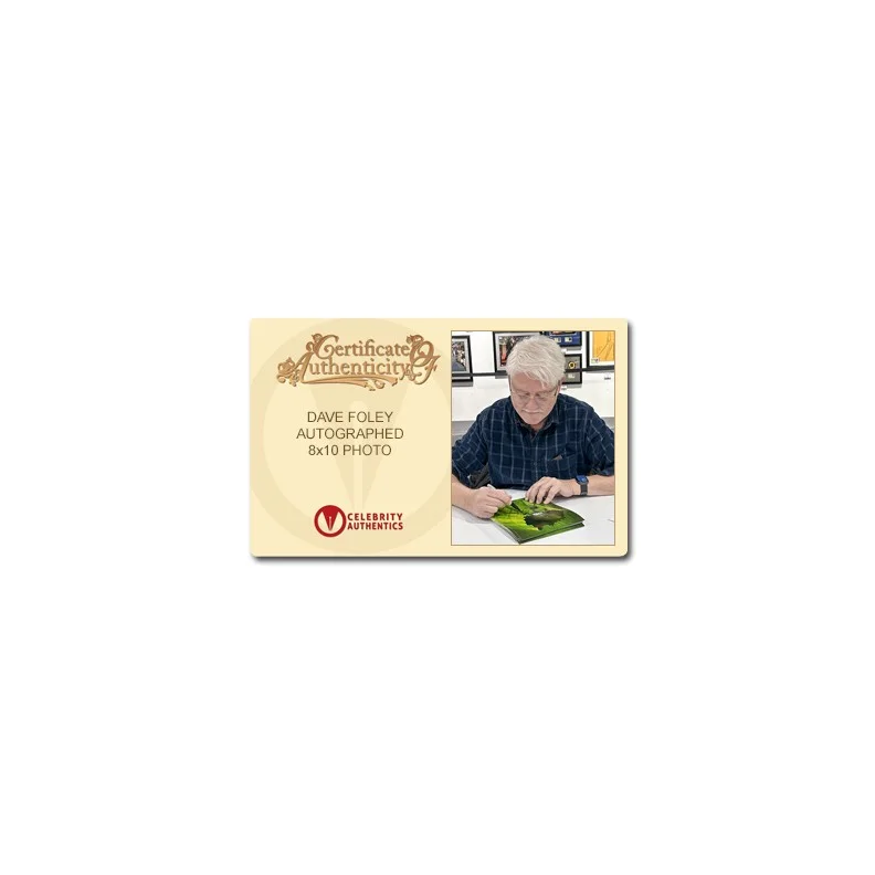 David Foley — Dave Foley Autographed 1998 A Bug's Life Hanging by a Leaf 8x10 Photo, изображение 2