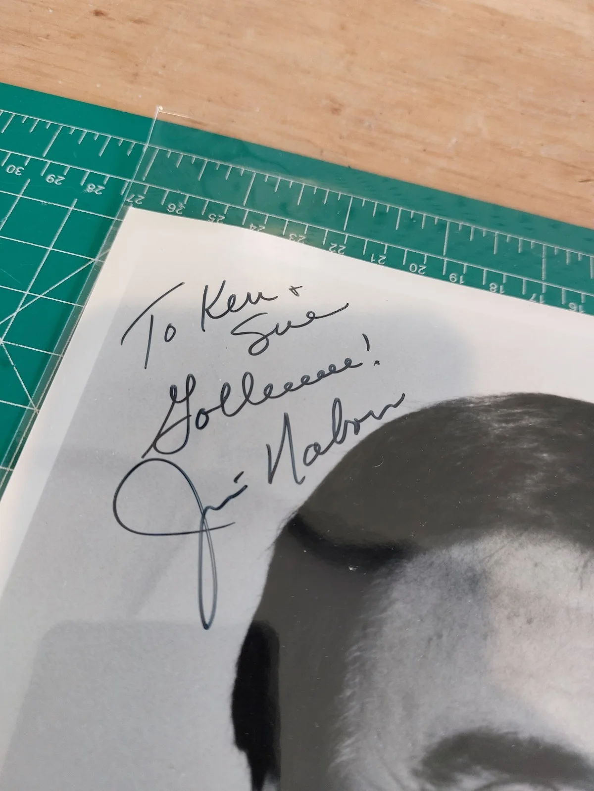 Jim Nabors — JIM NABORS Signed Autographed 8x10 Photo GOME PYLE Personalized, image 2