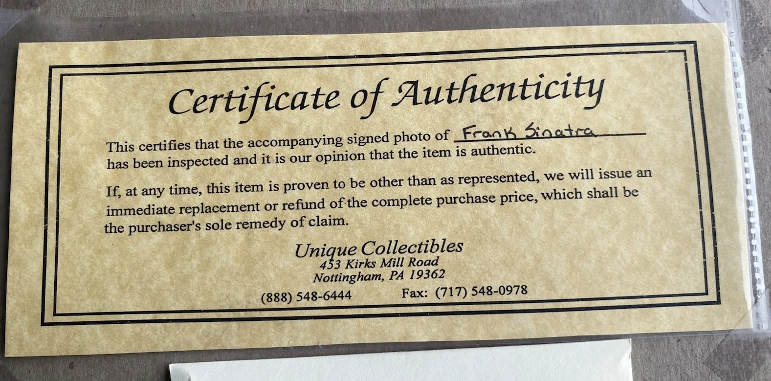 Framed Frank Sinatra No One Cares - Album Signed with COA Rare Vinyl!, изображение 4