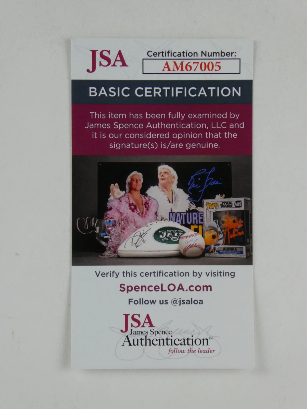 James P. Hoffa — James P Jimmy Hoffa Jr Signed 2.5x4.25 Ringling Bros Tour Ticket JSA COA, изображение 4