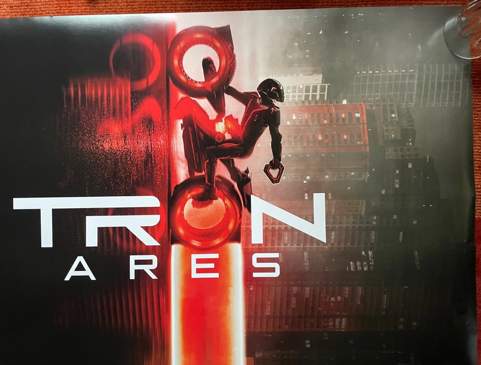 TRON: ARES (2025) UK Advance Quad Movie Film Poster Jared Leto Jeff Bridges, изображение 3