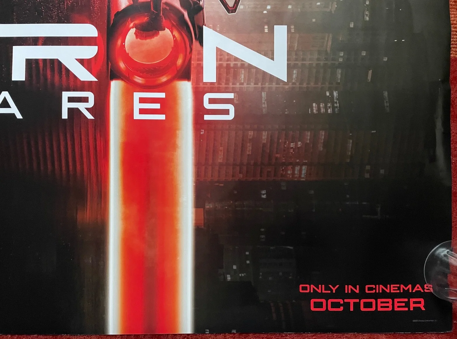TRON: ARES (2025) UK Advance Quad Movie Film Poster Jared Leto Jeff Bridges, изображение 5