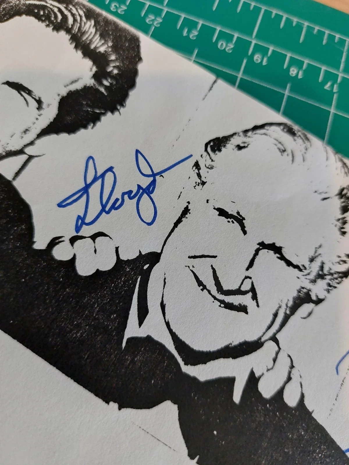 Lloyd, Jeff & Beau Bridges Hand Signed 10X8 B&W Print, изображение 3
