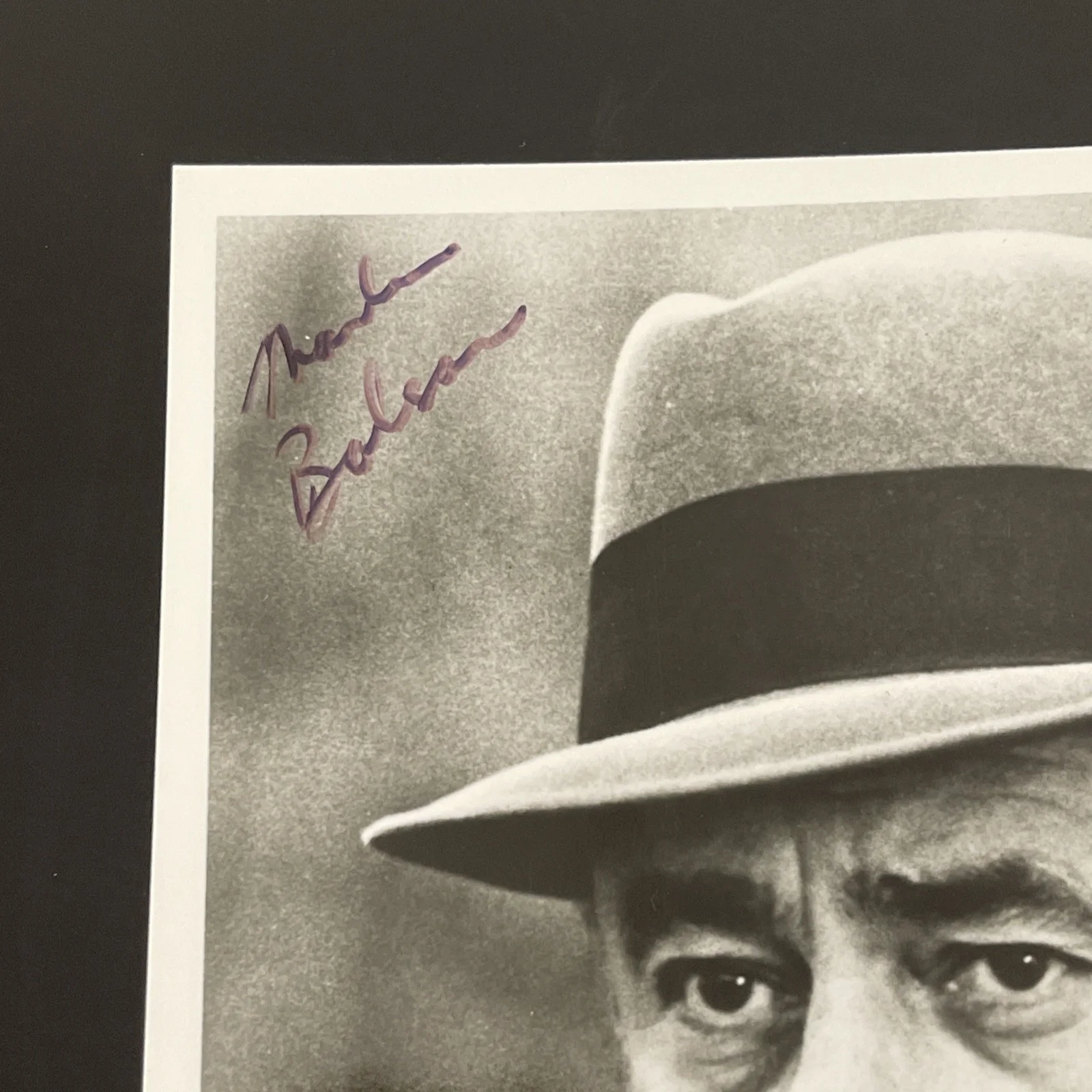 MARTIN BALSAM Acting Legend: Hand Signed Original Celebrity Photo 8 x 10” / KSK, изображение 2