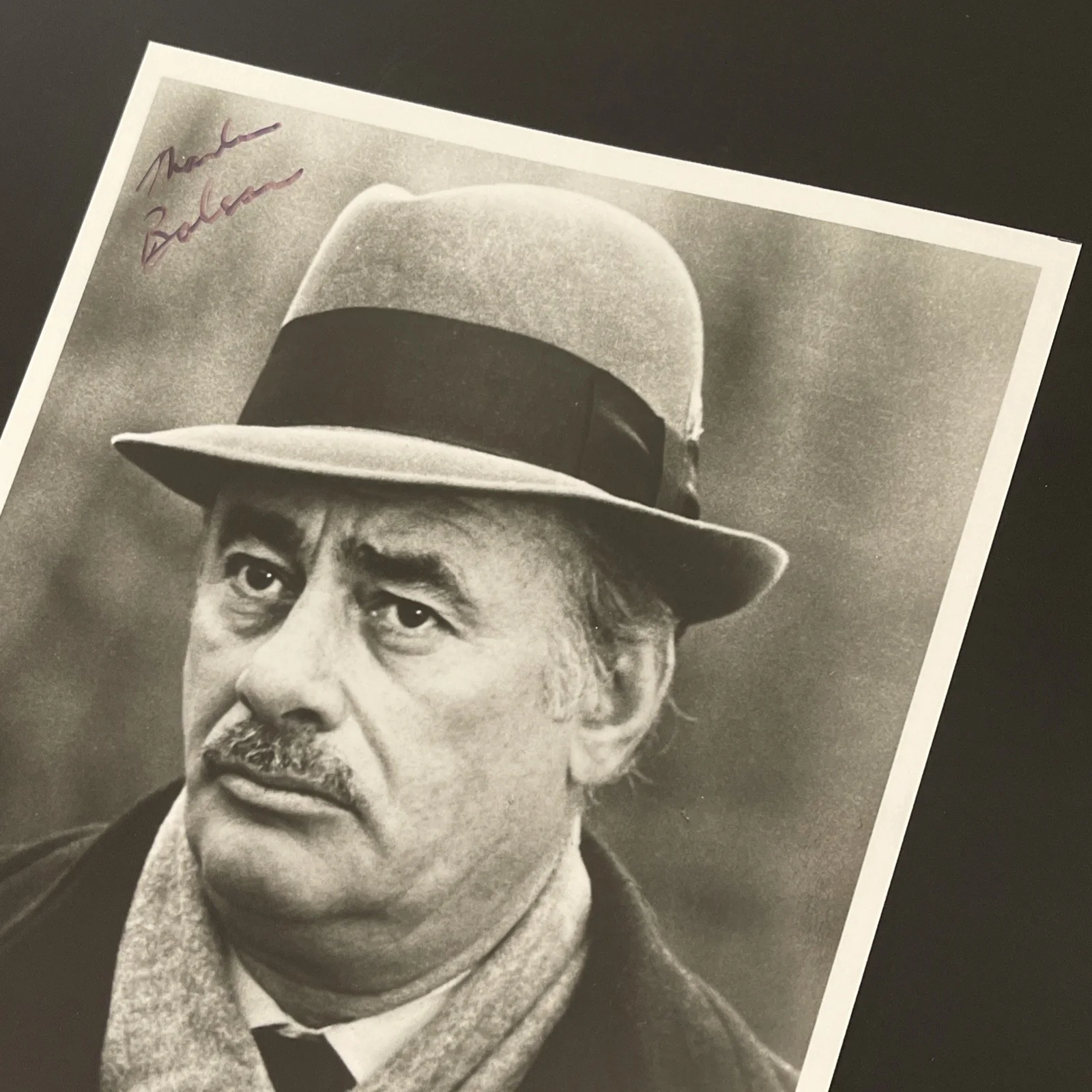 MARTIN BALSAM Acting Legend: Hand Signed Original Celebrity Photo 8 x 10” / KSK, изображение 3