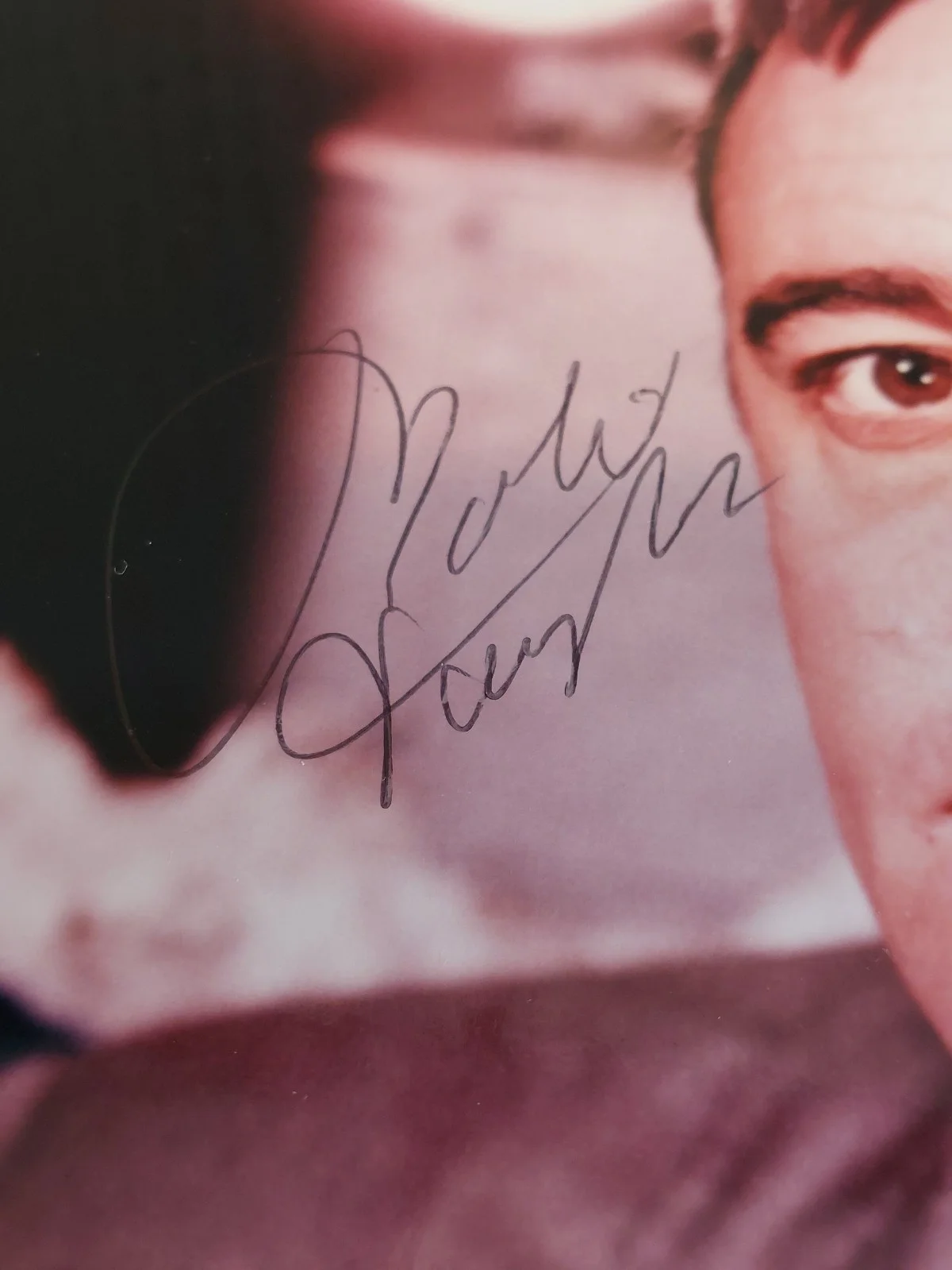 Hand SIGNED Robert Vaughn 8x10 Photo - The Man From U.N.C.L.E. Personalized PEN, изображение 3
