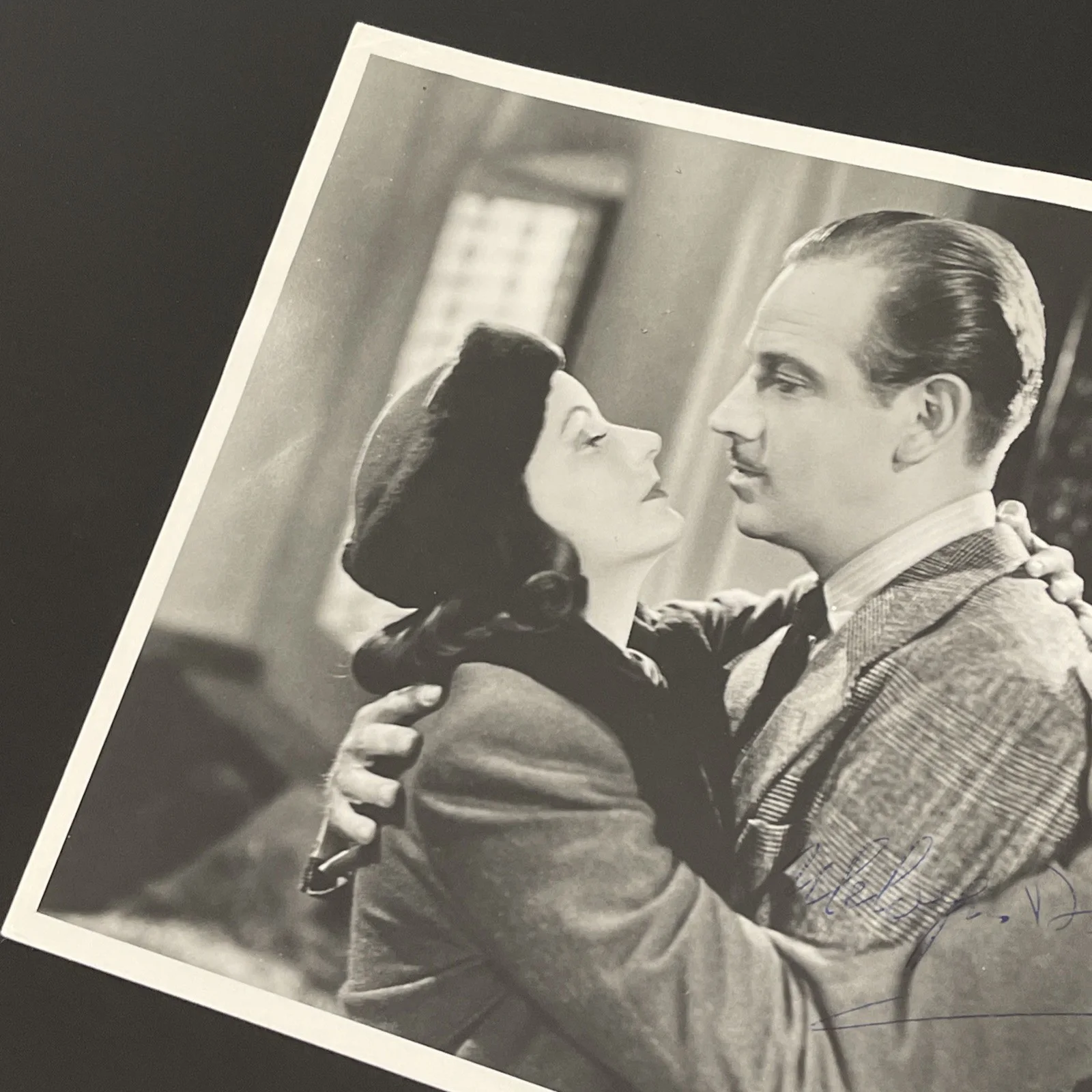 MELVYN DOUGLAS & GRETA GARBO: Hand Signed Original Celebrity Photo 8 x 10” / KSK, изображение 3