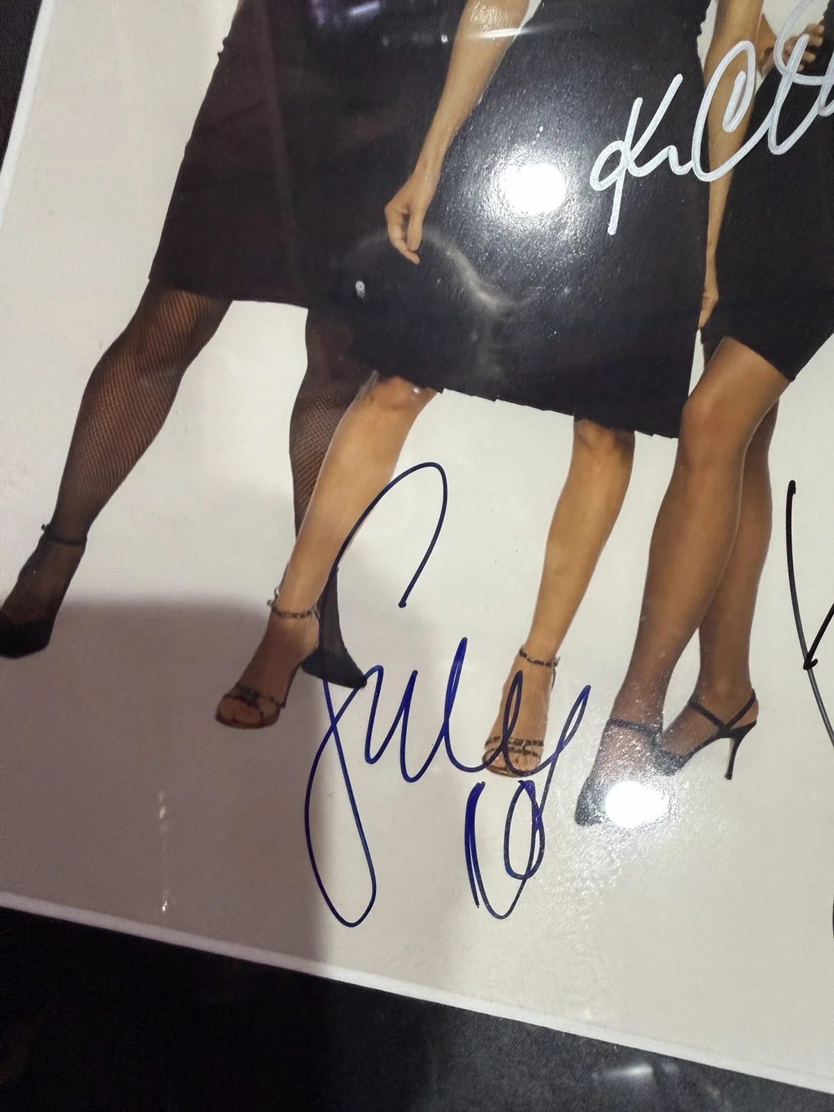 Kristin Davis, Kim Cattrall, Cynthia Nixon, Sarah Jessica Parker — Sex and the City Cast Signed Framed Photo Autographed by 4 with COA, изображение 5