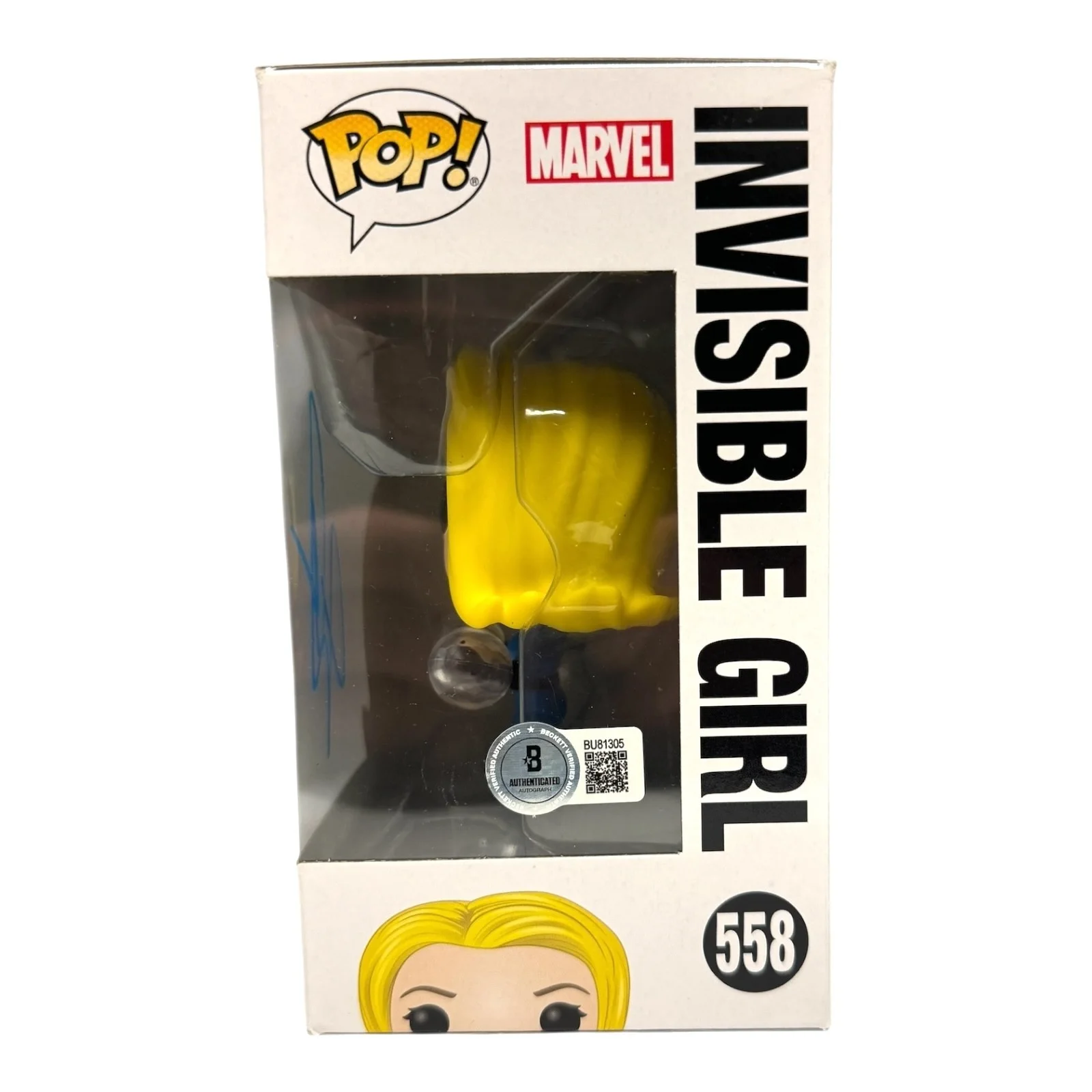 JESSICA ALBA — JESSICA ALBA SIGNED AUTOGRAPH FUNKO POP 558 FANTASTIC FOUR BECKETT BAS, image 2