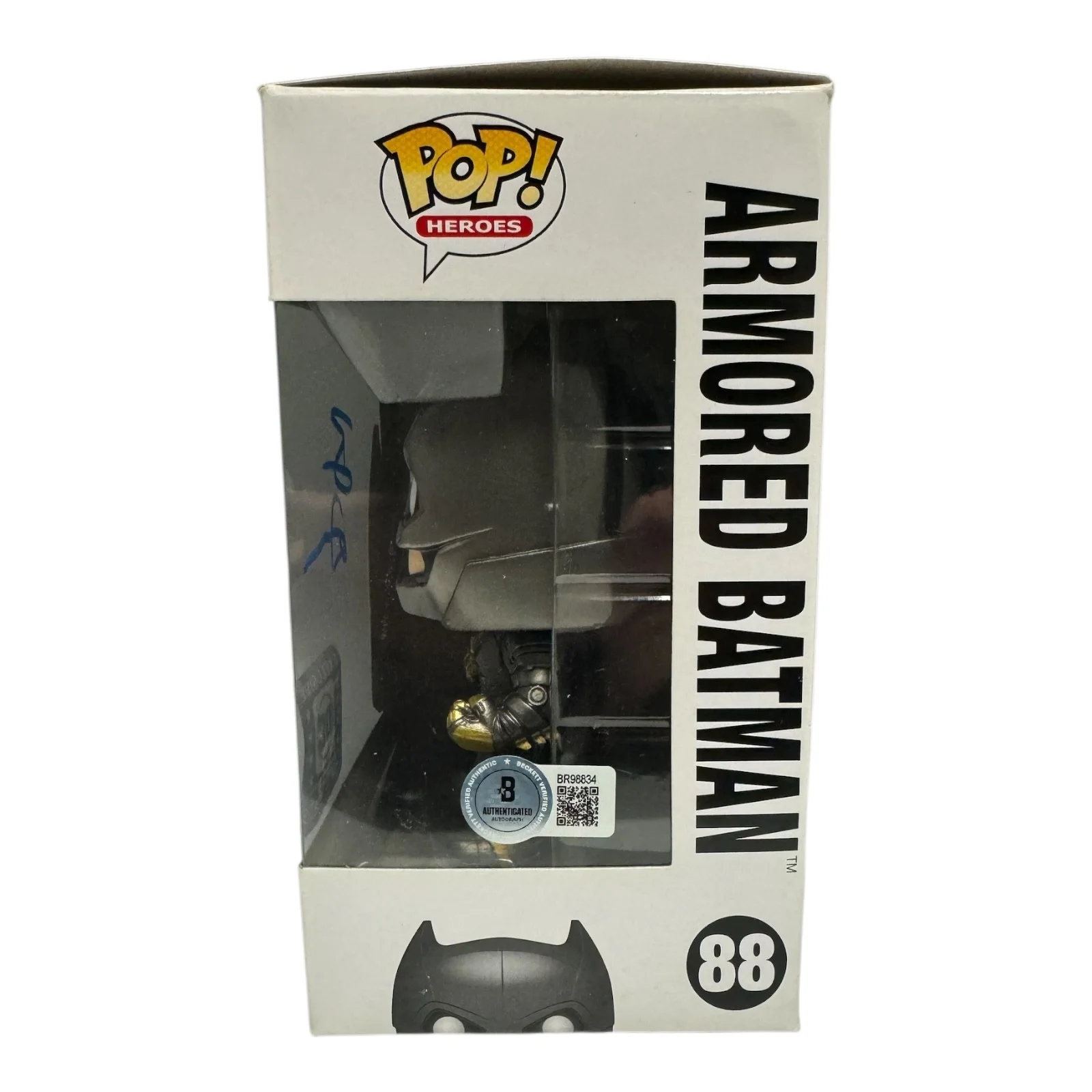 BEN AFFLECK — BEN AFFLECK SIGNED AUTOGRAPH FUNKO POP 88 BATMAN V SUPERMAN BECKETT BAS, изображение 2