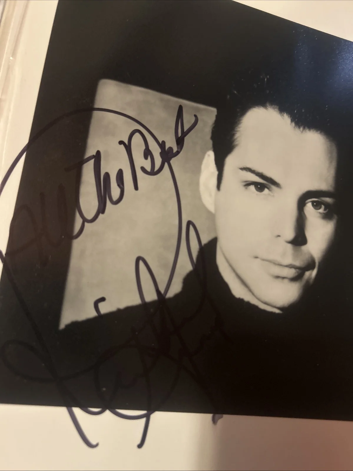 Richard Grieco — Richard Grieco Autographed 8 X 10 Black-And-White Photo Original Authentic, изображение 3
