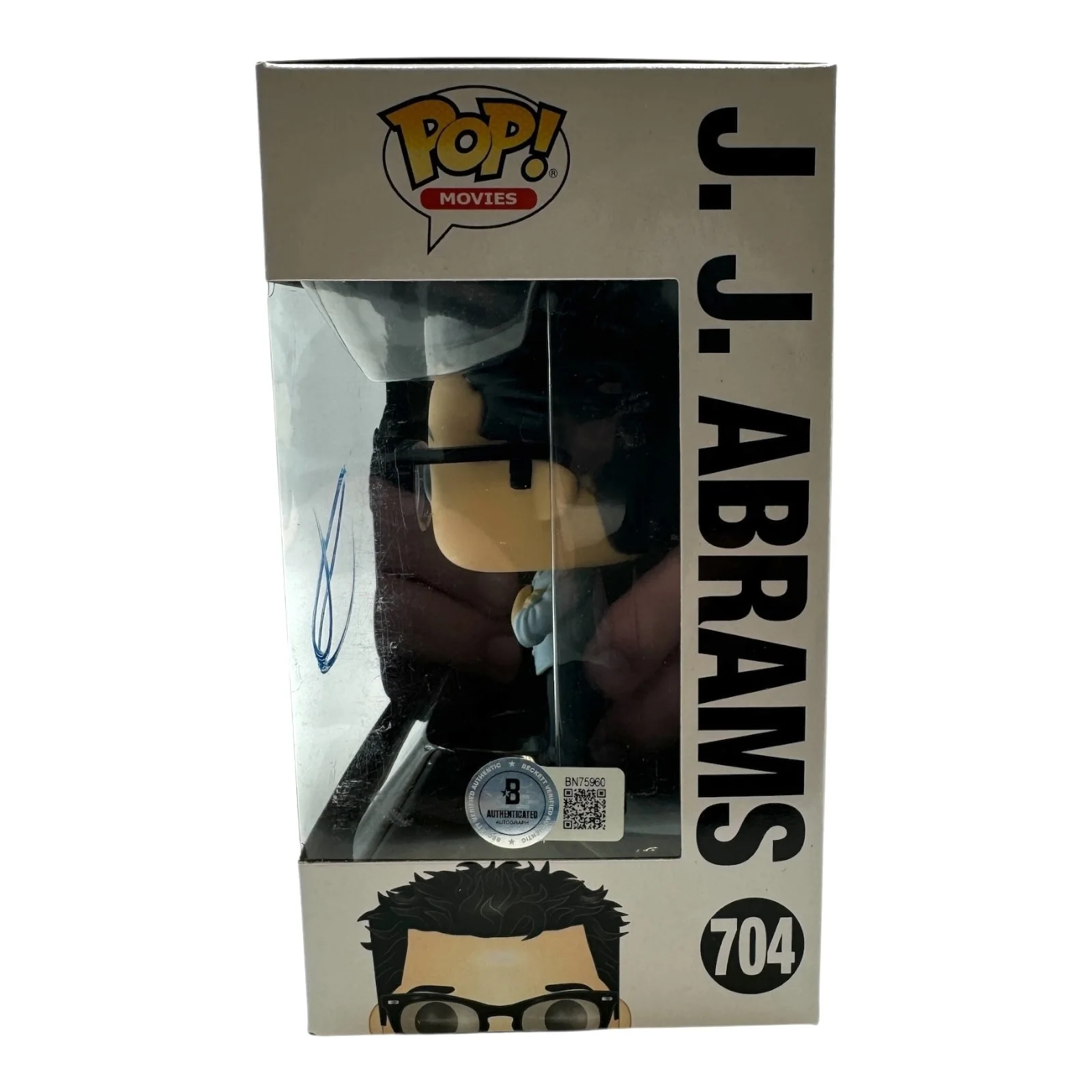 JJ ABRAMS — JJ ABRAMS Signed Autographed Funko POP 704 BECKETT BAS STAR WARS, image 2