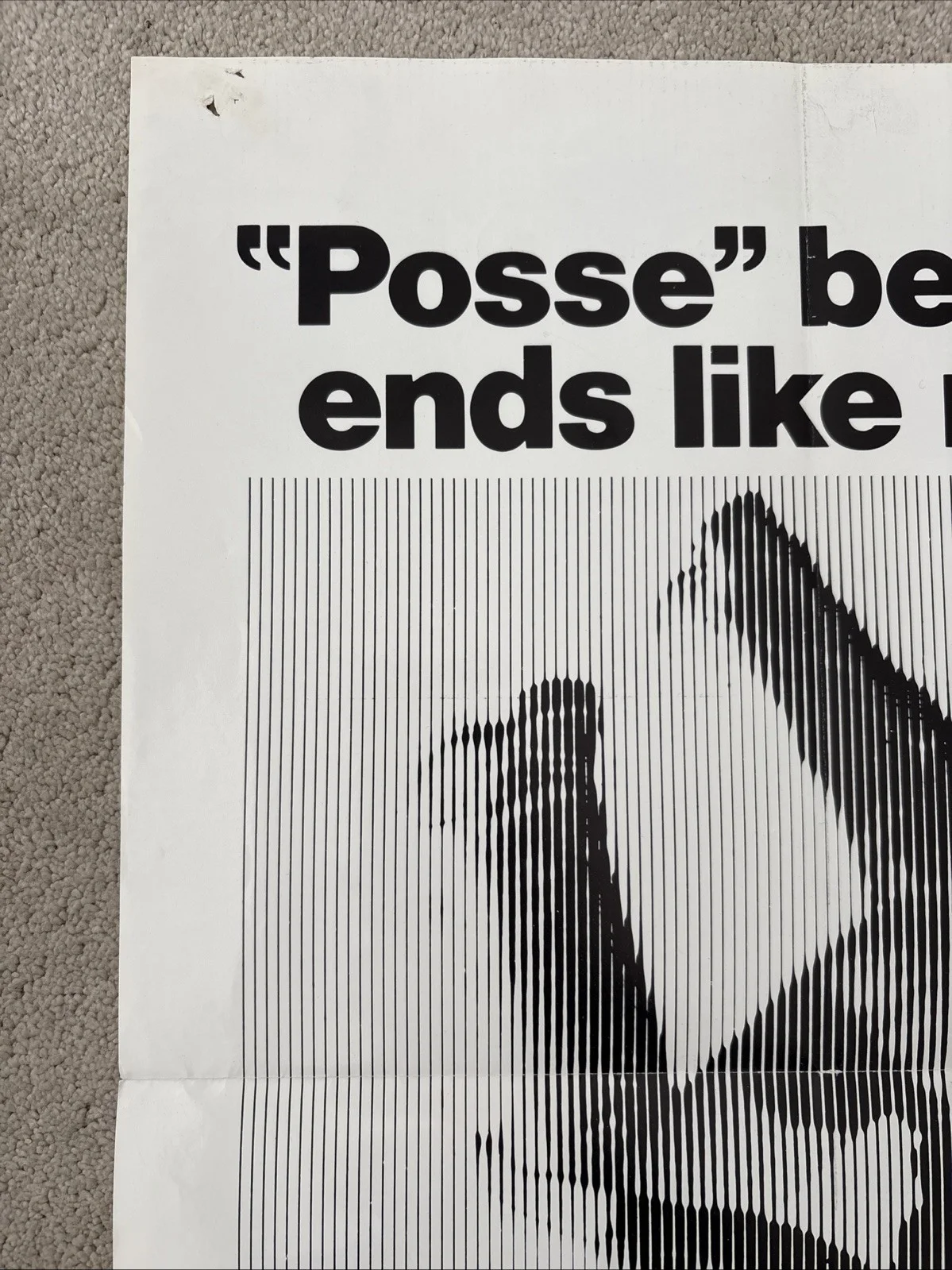 Posse (1975) Original US One Sheet Movie Poster, изображение 2