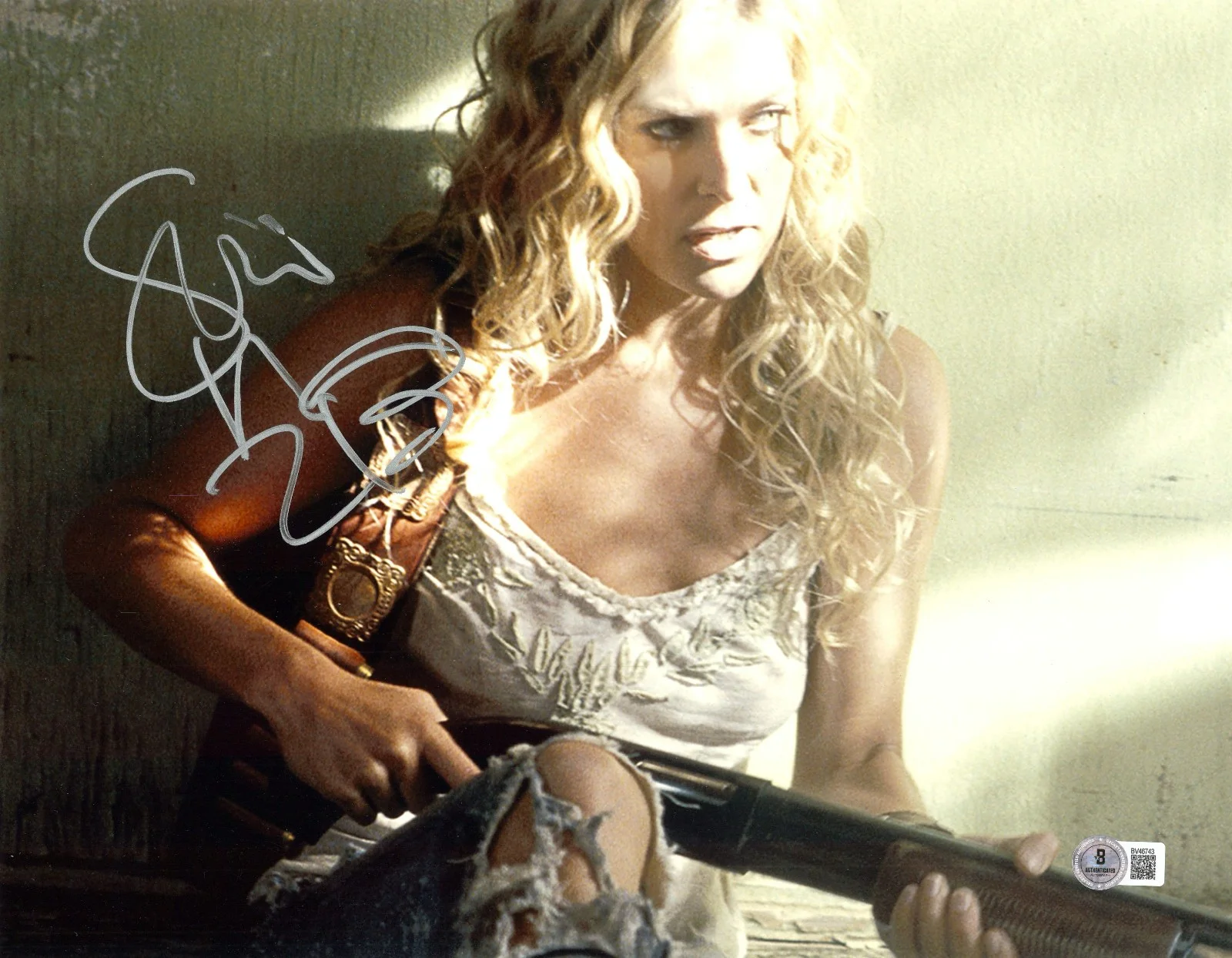 SHERI MOON ZOMBIE — SHERI MOON ZOMBIE SIGNED AUTOGRAPH THE DEVILS REJECTS 11X14 PHOTO BECKETT BAS