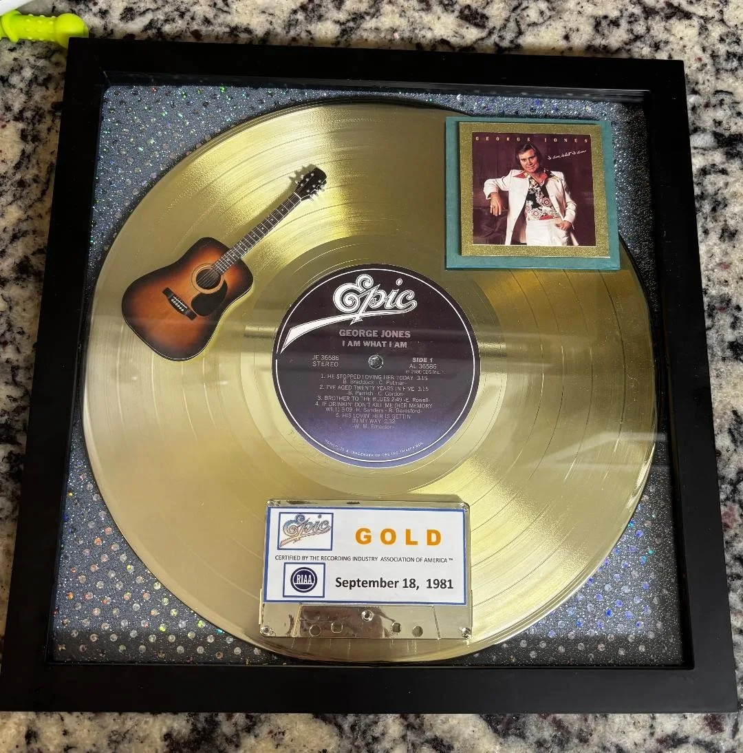 George Jones Autograph and Record Album "I am what I am", изображение 2