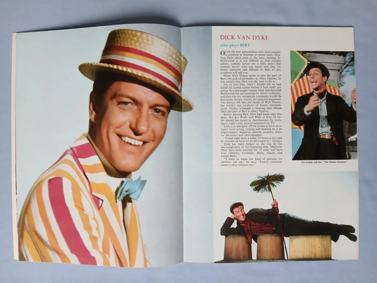 MARY POPPINS (1964) original cinema souvenir brochure programme - Julie Andrews, изображение 5