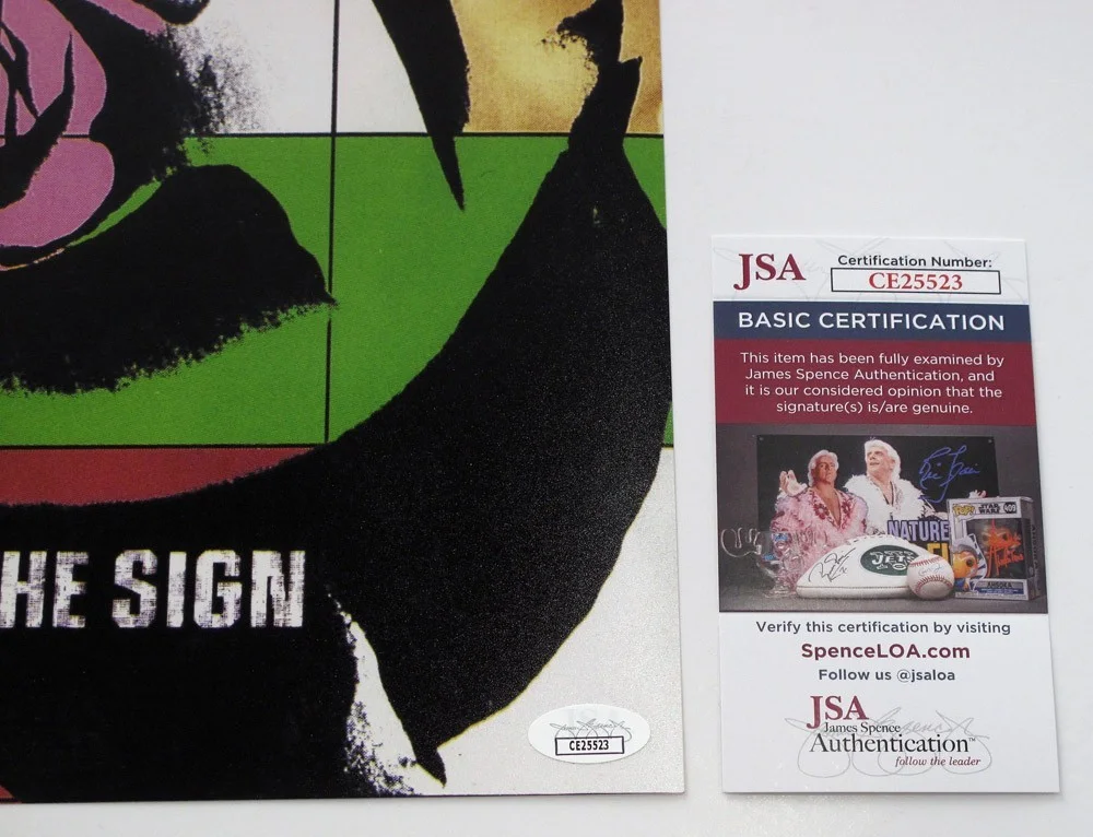 JENNY BERGGREN - Ace Of Base — Jenny Berggren signed ACE OF BASE "THE SIGN" 12X12 Photo EXACT PROOF b JSA COA, изображение 3