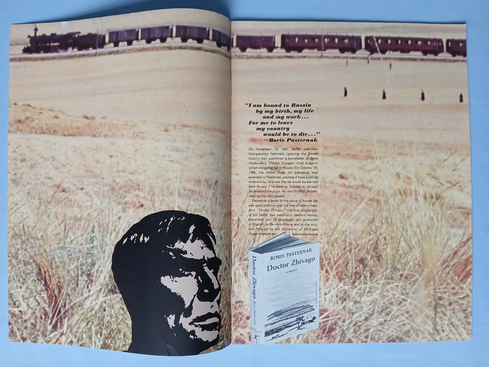 DR ZHIVAGO (1965) original cinema souvenir brochure -Omar Sharif, Julie Christie, изображение 2