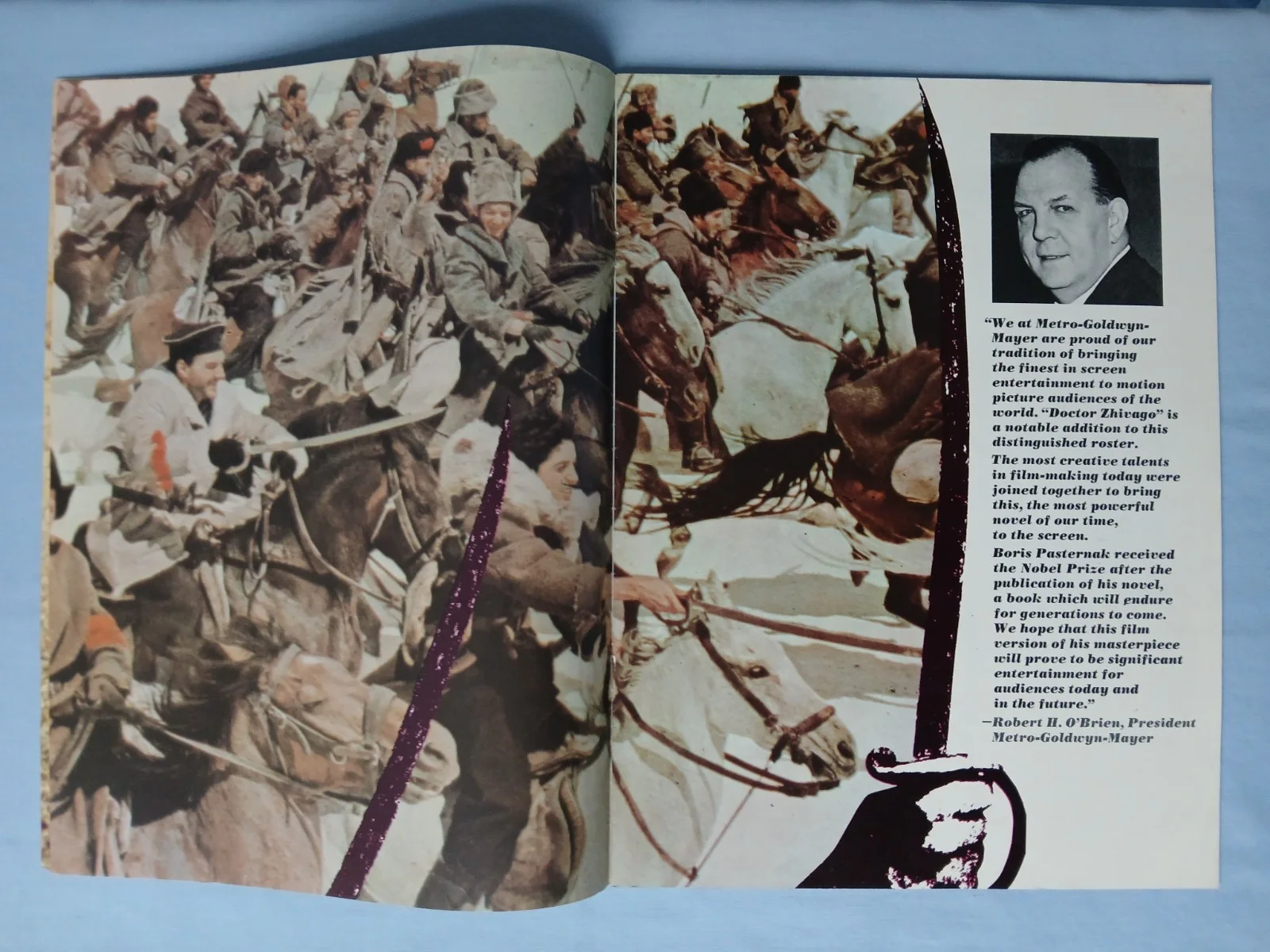 DR ZHIVAGO (1965) original cinema souvenir brochure -Omar Sharif, Julie Christie, изображение 3
