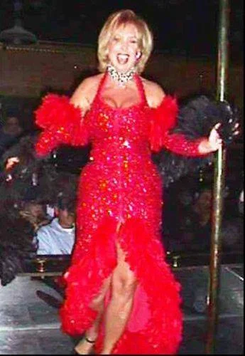 Christy Canyon Victoria Paris Stage Worn Costume Autographed Signed w/Pic Proof, изображение 5