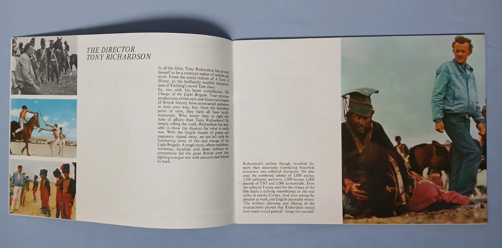 CHARGE OF THE LIGHT BRIGADE (1968) original cinema souvenir brochure programme, image 3