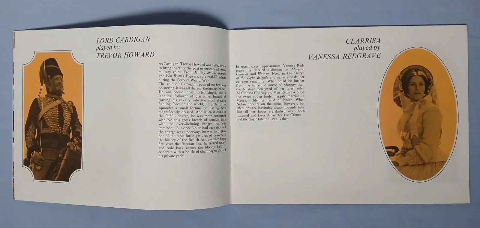 CHARGE OF THE LIGHT BRIGADE (1968) original cinema souvenir brochure programme, image 4