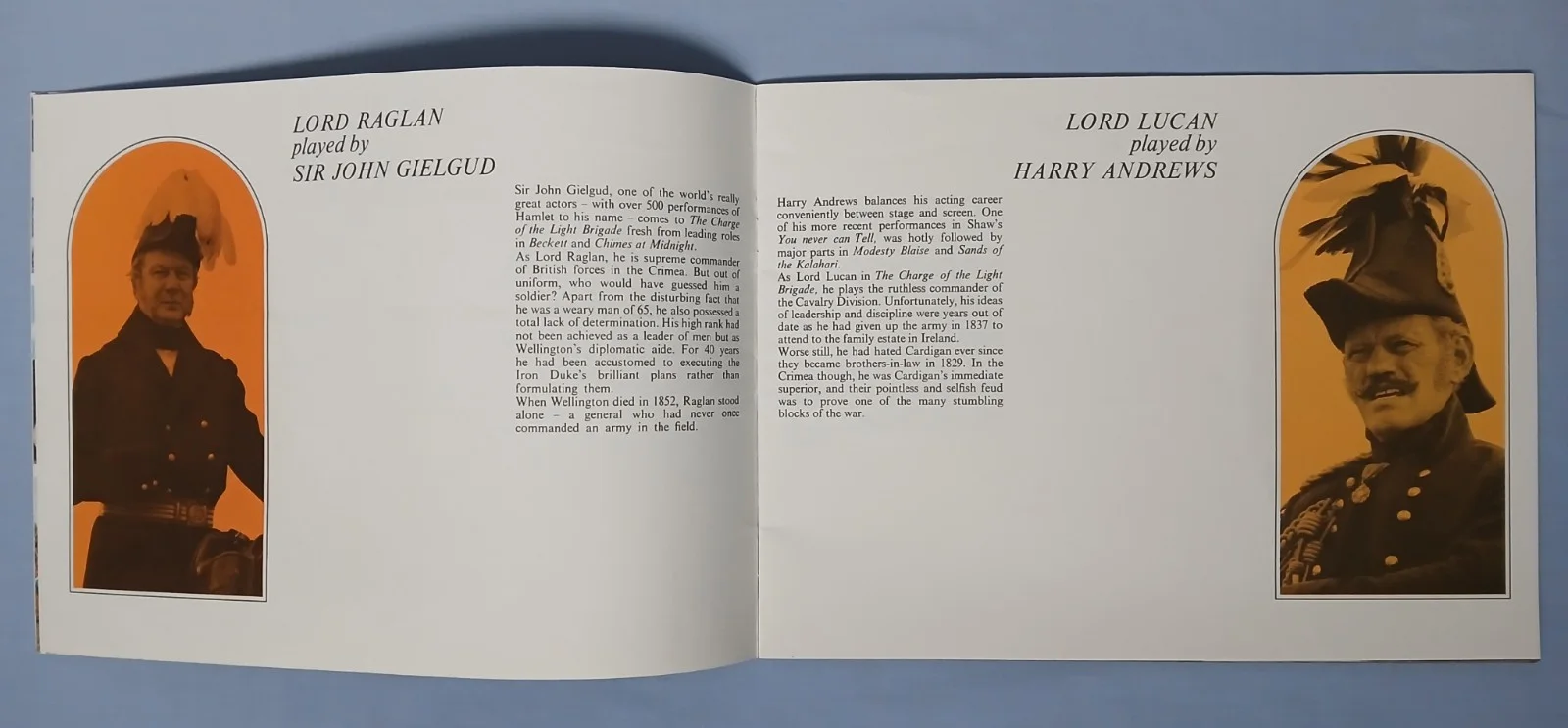 CHARGE OF THE LIGHT BRIGADE (1968) original cinema souvenir brochure programme, image 5