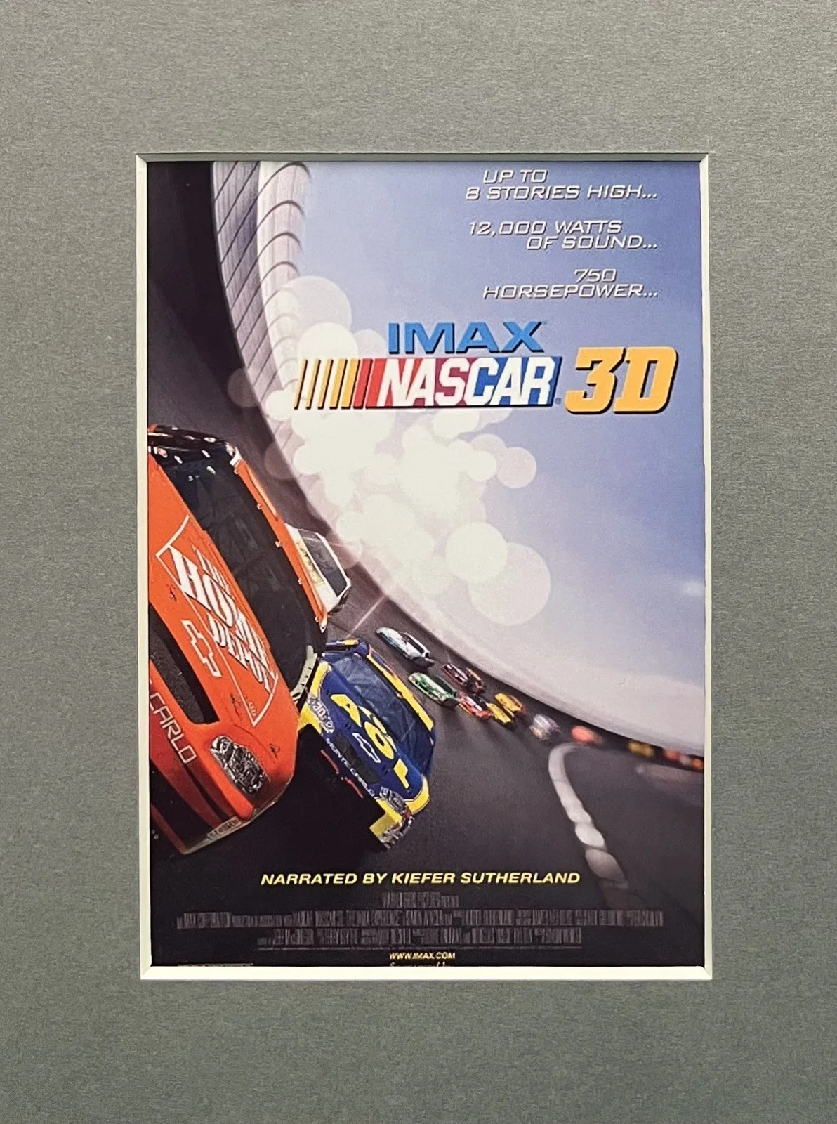 NASCAR: The IMAX Experience . 35mm Film Cell Mounted Display, изображение 2