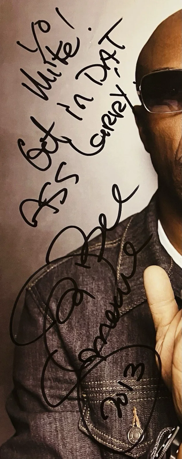 JB Smoove — Curb Your Enthusiasm JB Smoove Autographed Signed 11x17 Poster Leon Black Quote, изображение 2