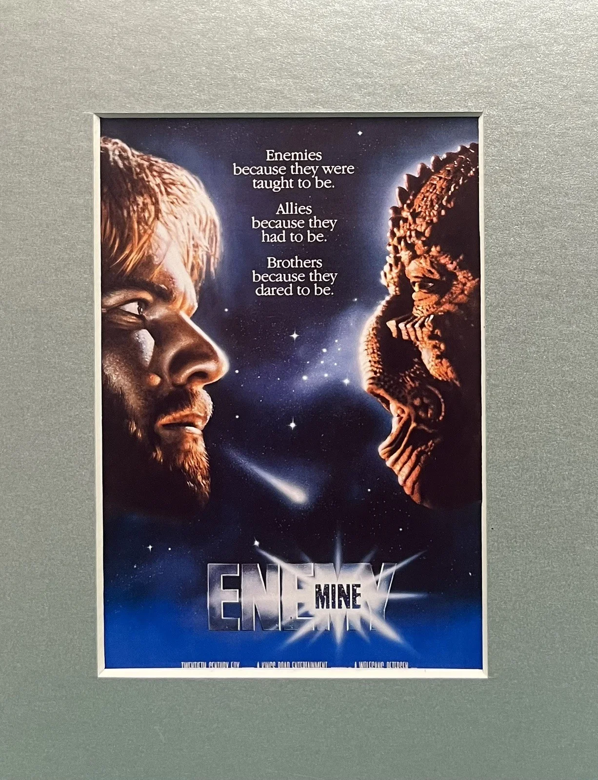 ENENY MINE. 35mm Film Cell Mounted Display, image 2