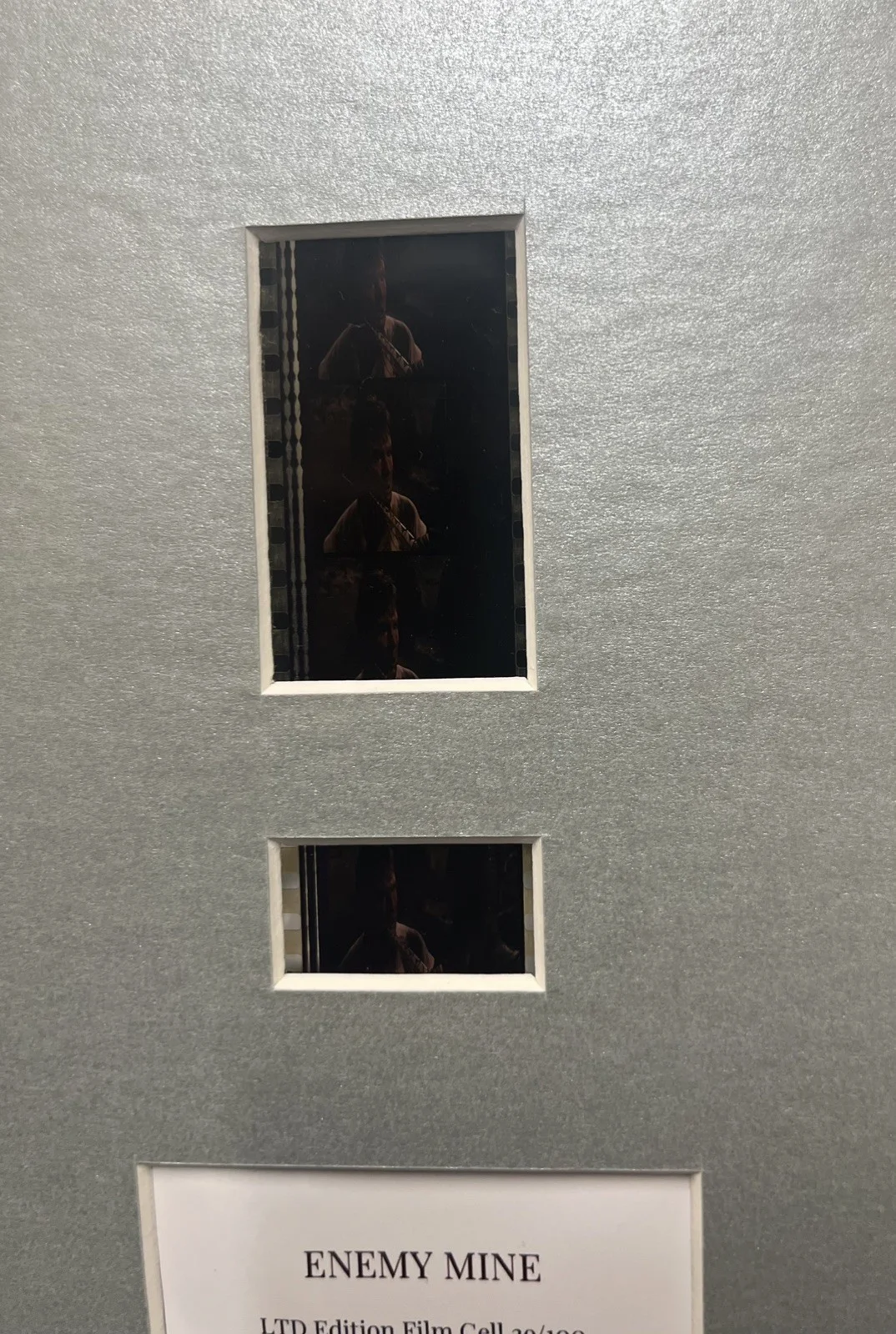 ENENY MINE. 35mm Film Cell Mounted Display, image 3