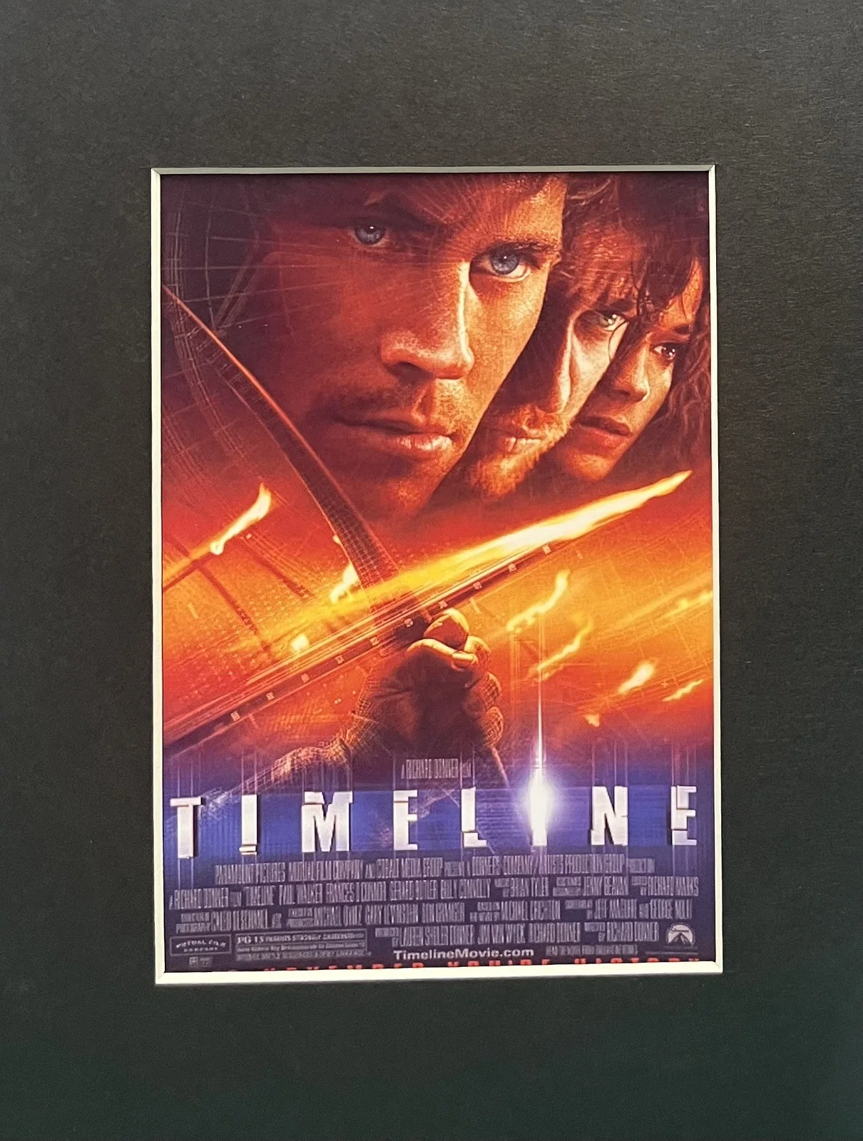 TIMELINE. 35mm Film Cell Mounted Display, image 3