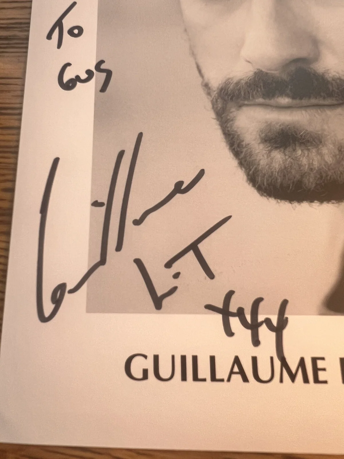 Guillaume Lemay-Thivierge - Signed Auto 8.5x11 Photo - Actor - Nitro, image 3