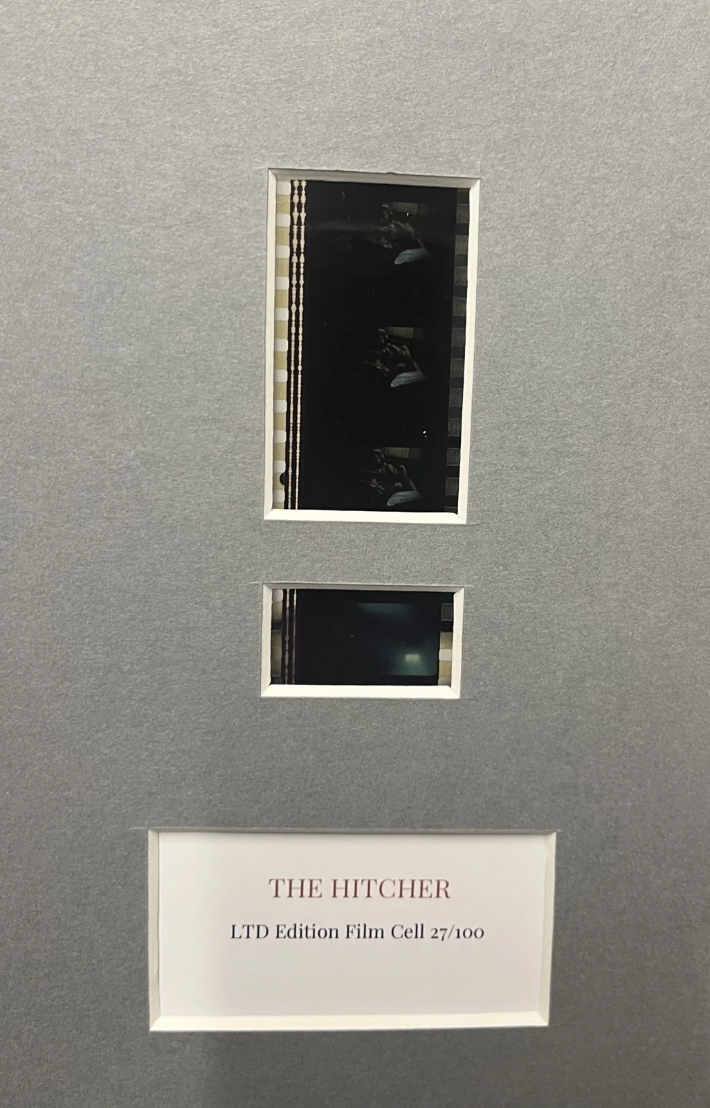 HITCHER. 35mm Film Cell Mounted Display, image 3