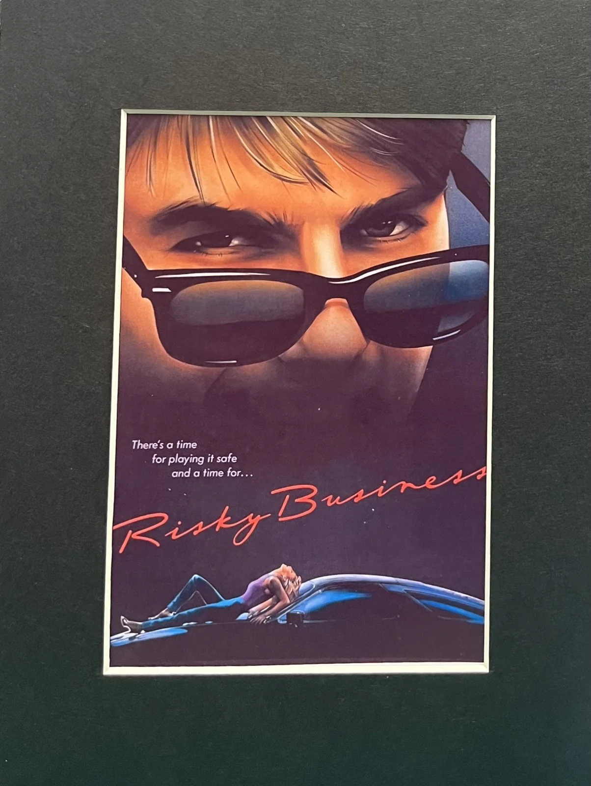 RISKY BUSINESS. 35mm Film Cell Mounted Display, image 3