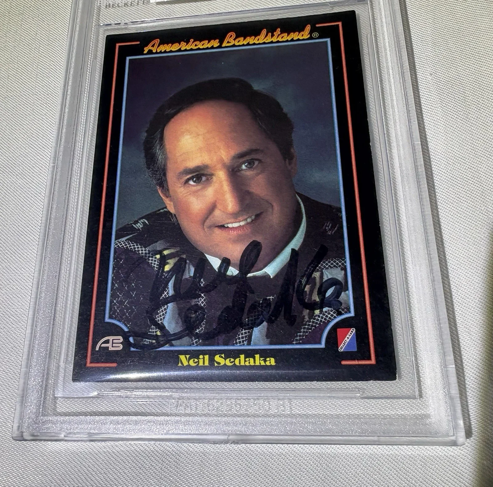 Neil Sedaka DEC’D AUTOGRAPHED 1993 American Bandstand CARD BAS COA VERY RARE, изображение 2
